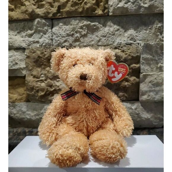TY Beanie Baby - Huntley the Bear 8.5" Tags Attached Teddy bear - Picture 1 of 6